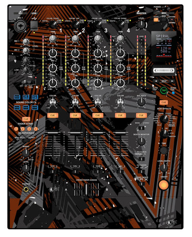 Pioneer DJ DJM 900 NEXUS Skin Ridge Brown